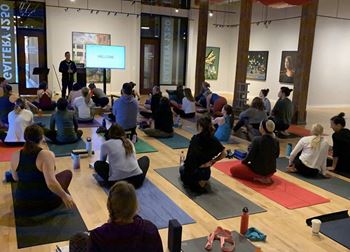 yoga classes indoors
